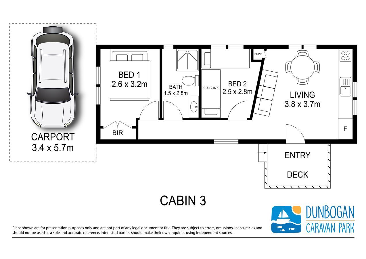 Dunbogan Caravan Park Hotel Екстериор снимка